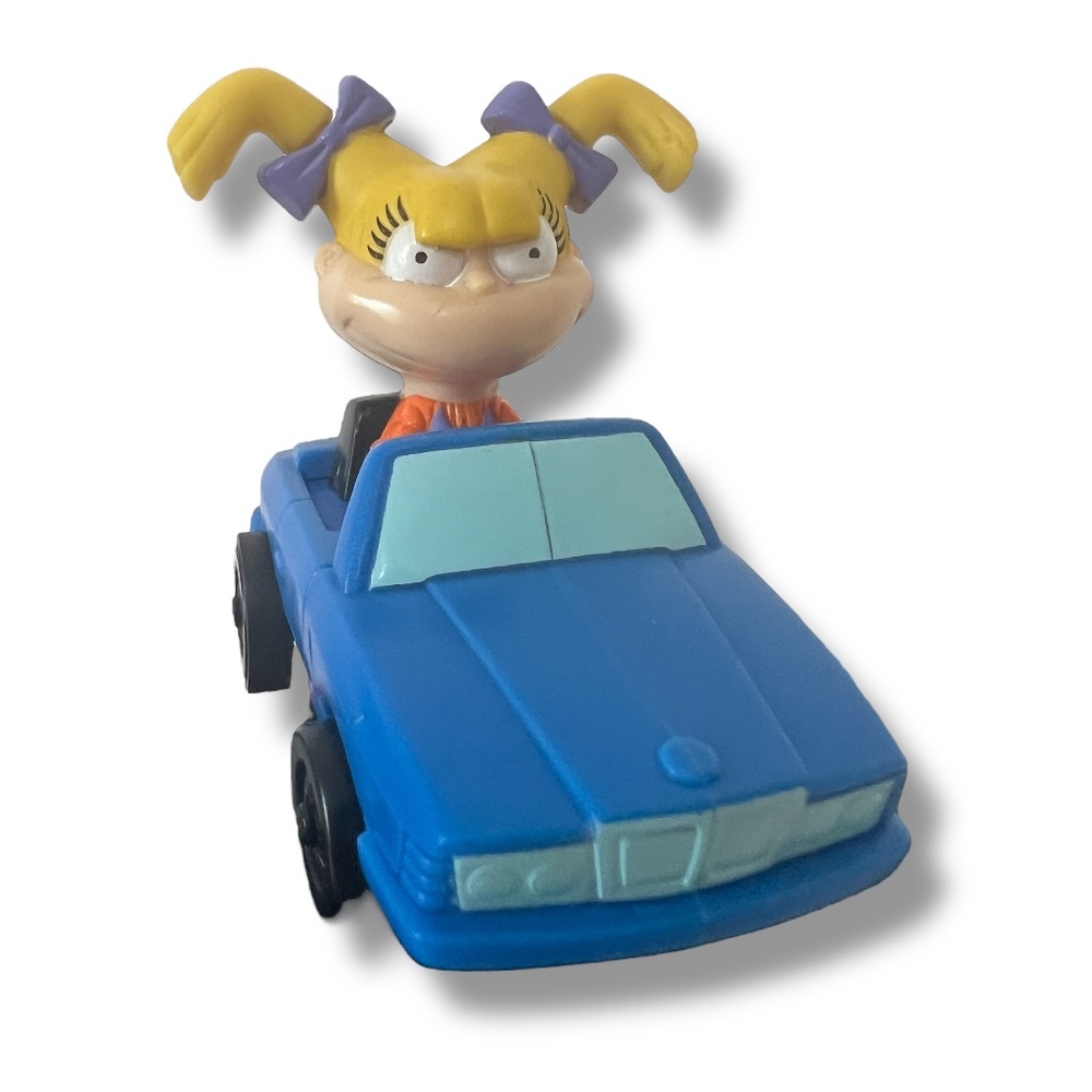 Burger King Kids Club Rugrats Angelica Toy Car Pre-owned 1998 Pull Back Works